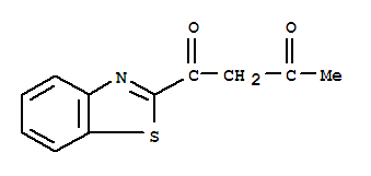 1,3-Butanedione,1-(2-benzothiazolyl)-(9ci) Structure,86319-88-2Structure