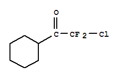 (9ci)-2-氯-1-环己基-2,2-二氟-乙酮结构式_86340-71-8结构式