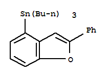 Tributyl-(2-phenylbenzofuran-4-yl)-stannane Structure,863870-98-8Structure