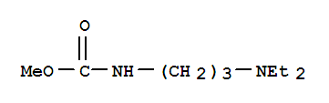 Carbamic acid,n-[3-(diethylamino)propyl ]-,methyl ester Structure,864248-25-9Structure