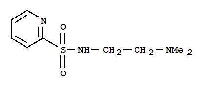 吡啶-2-磺酸 (2-二甲基氨基-乙基)-酰胺结构式_864684-88-8结构式