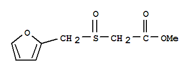 2-[(2-Furanylmethyl)sulfinyl]acetic acid methyl ester Structure,864759-49-9Structure