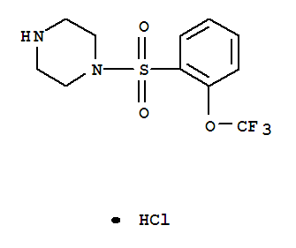 4-(2-Trifluoromethoxy-benzenesulfonyl)-piperazine hydrochloride Structure,864759-57-9Structure