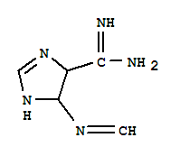 [[5-(Aminoiminomethyl)-4,5-dihydro-1h-imidazol-4-yl]imino]-methyl Structure,866231-40-5Structure