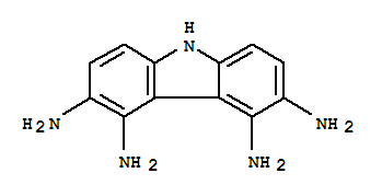 9H-咔唑-3,4,5,6-四胺结构式_866359-94-6结构式