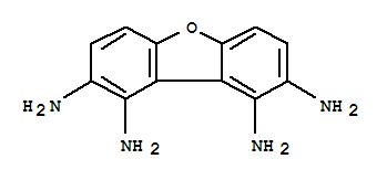 Dibenzo[b,d]furan-1,2,8,9-tetramine Structure,866362-07-4Structure