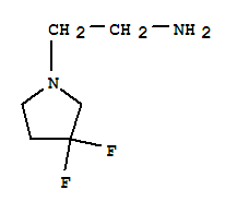 2-(3,3-Difluoro-pyrrolidin-1-yl)-ethylamine Structure,867008-81-9Structure