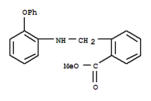 Methyl 2-[(2-phenoxyphenylamino)-methyl]benzoate Structure,867252-14-0Structure