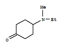 Cyclohexanone, 4-(ethylmethylamino)- Structure,867356-23-8Structure