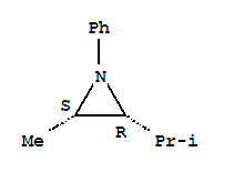 顺式-(9ci)-2-甲基-3-(1-甲基乙基)-1-苯基-氮丙啶结构式_86774-50-7结构式