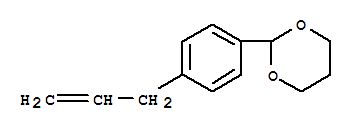 1,3-Dioxane,2-[4-(2-propenyl)phenyl ]-(9ci) Structure,869648-07-7Structure