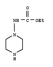 (9ci)-1-哌嗪-氨基甲酸乙酯结构式_86989-96-0结构式