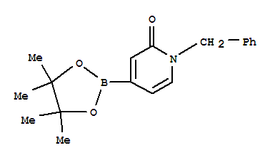 1-Benzyl-4-(4,4,5,5-tetramethyl-[1,3,2]dioxaborolan-2-yl)-1h-pyridin-2-one Structure,870067-55-3Structure