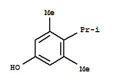 (9CI)-3,5-二甲基-4-(1-甲基乙基)-苯酚结构式_87074-74-6结构式