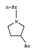 Ethanone, 1-(1-propyl-3-pyrrolidinyl)-(9ci) Structure,87088-74-2Structure