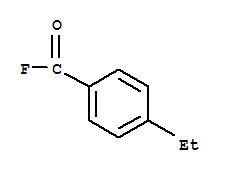 Benzoyl fluoride, 4-ethyl-(9ci) Structure,87102-73-6Structure