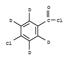 4-Chlorobenzoyl-d4 chloride Structure,87367-51-9Structure