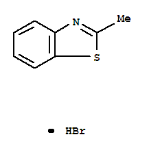 Benzothiazole, 2-methyl-, hydrobromide (8ci,9ci) Structure,874-45-3Structure