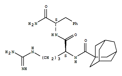 N<sup>2</sup>-(adamantan-1-ylcarbonyl)-l-arginyl-l-phenylalaninamide Structure,876310-60-0Structure