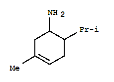 6-异丙烯基-3-甲基-2-环己烯-1-胺结构式_876472-50-3结构式