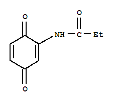 N-(3,6-dioxo-1,4-cyclohexadien-1-yl)propanamide Structure,876499-37-5Structure