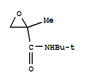 Oxiranecarboxamide, n-(1,1-dimethylethyl)-2-methyl-(9ci) Structure,87750-83-2Structure