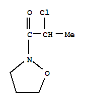 (9ci)-2-(2-氯-1-氧代丙基)-异噁唑啉结构式_87757-22-0结构式