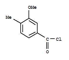 Benzoyl chloride, 3-methoxy-4-methyl-(9ci)Structure,87808-44-4Structure Benzoyl chloride, 3-methoxy-4-methyl-(9ci) Structure,87808-44-4Structure