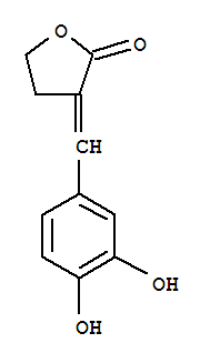 2(3H)-furanone, 3-[(3,4-dihydroxyphenyl)methylene]dihydro-(9ci) Structure,87816-36-2Structure