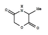 2,5-Morpholinedione,3-methyl-(9ci) Structure,87823-49-2Structure