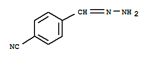 (9ci)-4-(亚肼基甲基)-苯甲腈结构式_87829-00-3结构式