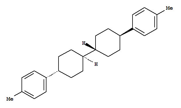 [反式(反式)]-1,1-[1,1-双环己基]-4,4-二基双[4-甲基苯]结构式_87941-87-5结构式