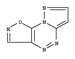 (9ci)-异噁唑并[5,4-e]吡唑并[5,1-c][1,2,4]三嗪结构式_87986-56-9结构式