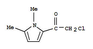 Ethanone, 2-chloro-1-(1,5-dimethyl-1h-pyrrol-2-yl)-(9ci) Structure,88098-22-0Structure