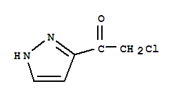 Ethanone, 2-chloro-1-(1h-pyrazol-3-yl)-(9ci) Structure,88137-70-6Structure