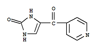 2H-imidazol-2-one, 1,3-dihydro-4-(4-pyridinylcarbonyl)- Structure,88166-66-9Structure