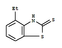 2(3H)-benzothiazolethione,4-ethyl-(9ci) Structure,88190-78-7Structure