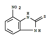 2H-benzimidazole-2-thione,1,3-dihydro-4-nitro-(9ci) Structure,88218-10-4Structure