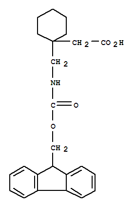 (1-[(9H-fluoren-9-ylmethoxycarbonylamino)-methyl]-cyclohexyl)-acetic acid Structure,882847-19-0Structure