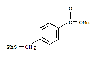 Methyl 4-[(phenylthio)methyl]benzoate Structure,88393-07-1Structure