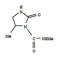 n,5-二甲基-2-氧代-1-咪唑啉羧酰胺结构式_88408-07-5结构式