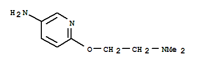 3-Pyridinamine, 6-[2-(dimethylamino)ethoxy]- Structure,884341-06-4Structure