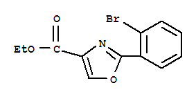 2-(2-Bromo-phenyl)-oxazole-4-carboxylic acid ethyl ester Structure,885274-67-9Structure