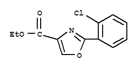 2-(2-Chloro-phenyl)-oxazole-4-carboxylic acid ethyl ester Structure,885274-70-4Structure