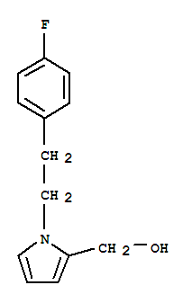 (1-[2-(4-Fluoro-phenyl)-ethyl]-1h-pyrrol-2-yl)-methanol Structure,885275-19-4Structure