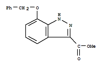 Methyl 7-benzyloxy-1h-indazole-3-carboxylate Structure,885278-65-9Structure