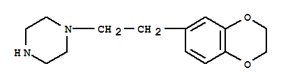 Piperazine, 1-[2-(2,3-dihydro-1,4-benzodioxin-6-yl)ethyl]- Structure,885689-10-1Structure