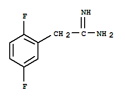 2-(2,5-Difluoro-phenyl)-acetamidine Structure,885965-83-3Structure