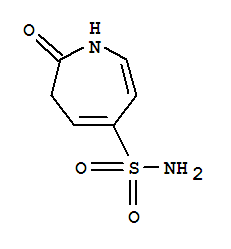 1H-azepine-4-sulfonamide,6,7-dihydro-7-oxo-(9ci) Structure,88609-10-3Structure