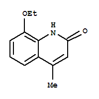 (7ci)-8-乙氧基-4-甲基-喹诺酮结构式_88611-76-1结构式